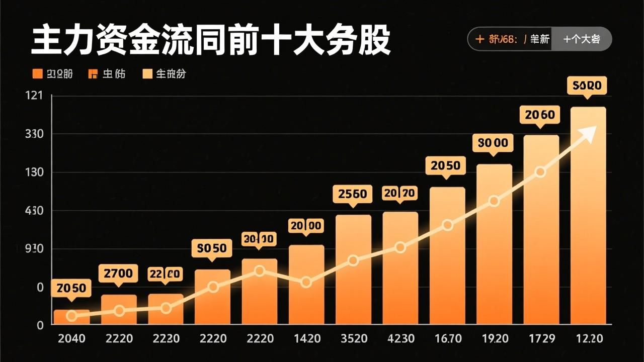 主力资金流向前十大个股